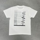 クリスチャン・マークレー Christian Marclay トランスレーティング[翻訳する]展 Tシャツ白/L